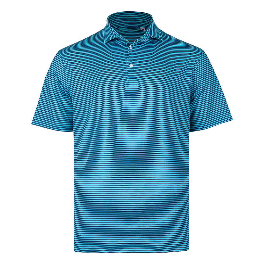 DROP 19 THE SURFSIDE PIQUE STRIPE POLO - 56802