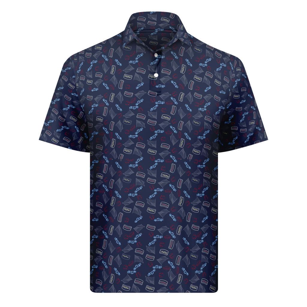 DROP 20 THE BASEBALL USA PRINT POLO - 56919