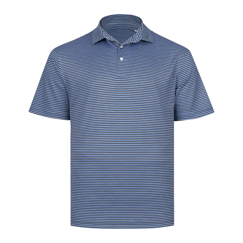 DROP 21 THE BARRACKS STRIPE PIQUE POLO-56820