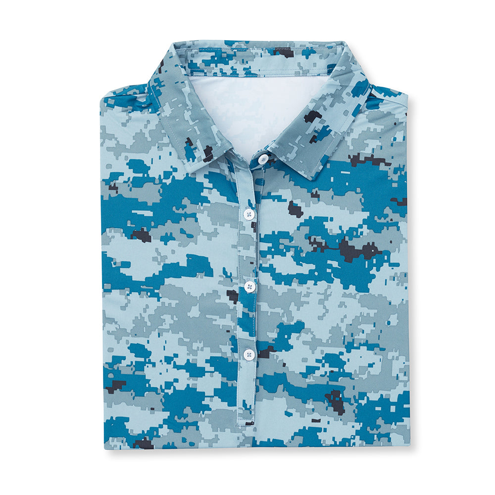 THE PULIDO DIGITAL CAMO POLO - Desert IS46002 – FullturnDirect