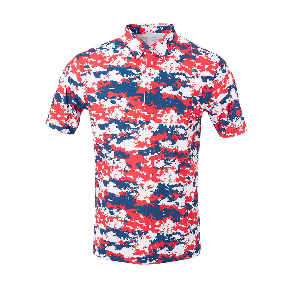 THE PULIDO DIGITAL CAMO POLO - Desert IS46002 – FullturnDirect