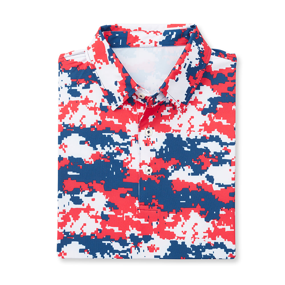 THE PULIDO DIGITAL CAMO POLO - Desert IS46002 – FullturnDirect